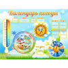 Стенд "Календарь погоды" 1х0,74 - «globural.ru» - Ижевск