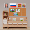 Уголок патриотического воспитания для дошкольников "Россия" Стандартный - «globural.ru» - Ижевск