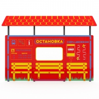 Учебно-игровой макет "Остановка" мобильный - «globural.ru» - Ижевск