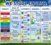 Стенд "We study english" - «globural.ru» - Ижевск
