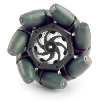 Технологичное колесо Mecanum 4" Mecanum Wheel 4" для конструктора VEX (4 штуки в упаковке) - «globural.ru» - Ижевск