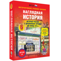Наглядная история. История России с древнейших времен до конца XVI века. 6 класс - «globural.ru» - Ижевск