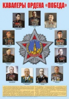Плакат "Кавалеры ордена «Победа»" - «globural.ru» - Ижевск