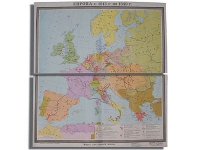 Учебная карта "Европа с 1815 - 1849 г.г." 1180*1070 мм (матовое, 2-стороннее лам.) - «globural.ru» - Ижевск