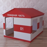 Детский игровой домик «Пожарная служба» - «globural.ru» - Ижевск