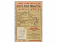 Стенд-уголок "Техника безопасности на уроках труда" - «globural.ru» - Ижевск