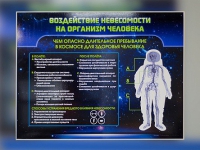 Стенд "Воздействие невесомости на организм человека" - «globural.ru» - Ижевск