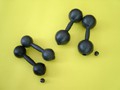 Гантели пластмассовые 0.8 кг с наполнителем - «globural.ru» - Ижевск
