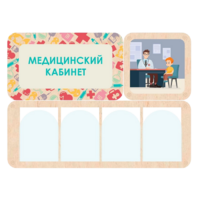 Информационный стенд «Медицинский кабинет» 100.5 х 74 см - «globural.ru» - Ижевск