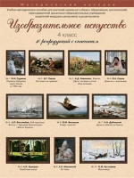 Набор репродукций "Изобразительное искусство" 4 класс (10 репродукций) - «globural.ru» - Ижевск