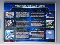 Стенд "Физическая подготовка" (вариант 2) - «globural.ru» - Ижевск