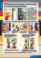 ОБЖ Поведение в криминогенных ситуациях (комплект таблиц) - «globural.ru» - Ижевск