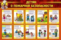 Стенд "Детям о пожарной безопасности" - «globural.ru» - Ижевск