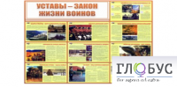 Стенд "Уставы закон жизни воинов" - «globural.ru» - Ижевск