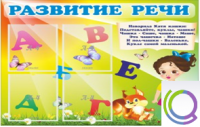 Стенд "Развитие речи" (вариант 1) - «globural.ru» - Ижевск