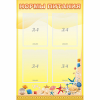 Стенд "Нормы питания" - «globural.ru» - Ижевск