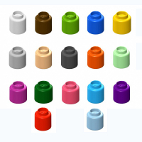  Элемент конструктора одиночный одноцветный Color Blocks 100 штук - «globural.ru» - Ижевск