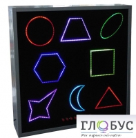 Интерактивная панель "Цветные фигуры-8" (вариант 3) - «globural.ru» - Ижевск