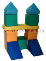Мягкий модуль-конструктор "Городок" 1 (ВИК) - «globural.ru» - Ижевск