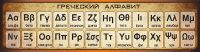Стенд "Греческий алфавит" - «globural.ru» - Ижевск