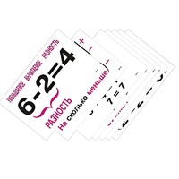 Опорные таблицы по математике 1 класс - «globural.ru» - Ижевск