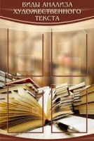 Стенд "Виды анализа художественного текста" - «globural.ru» - Ижевск