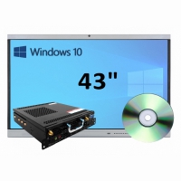 Интерактивная панель 43" (встроенный ПК, Win10) - «globural.ru» - Ижевск