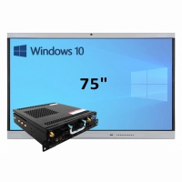 Интерактивная панель 75" (встроенный ПК, Win10, Intel i5) - «globural.ru» - Ижевск