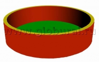 Сухой бассейн круглый - «globural.ru» - Ижевск