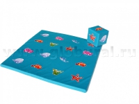 Игровой детский мат «Море» с кубиком (ВИК) - «globural.ru» - Ижевск