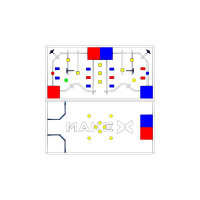Соревновательное поле с элементами MakeX 2019 City Guardian Arena Expansion Kit for Blue Planet - «globural.ru» - Ижевск