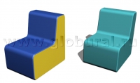 Прямоугольный стул 30*35*45/20см (ВИК) - «globural.ru» - Ижевск