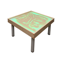 Столик на ножках для рисования песком Радуга. Подсветка RGB - «globural.ru» - Ижевск