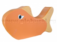 Напольная игрушка "Рыбка" с аппликацией (ВИК) - «globural.ru» - Ижевск