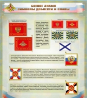 Стенд "Боевое знамя. Символы доблести и славы" - «globural.ru» - Ижевск