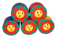 Пуфик «Солнышко» d=60*30см (ВИК) - «globural.ru» - Ижевск