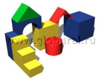 Мягкий модуль-конструктор «Cтроитель» 1 (ВИК) - «globural.ru» - Ижевск