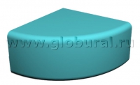 Угловой пуфик 60*60*32см (ВИК) - «globural.ru» - Ижевск