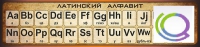 Стенд "Латинский алфавит" (вариант 1) - «globural.ru» - Ижевск