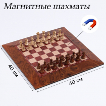 Шахматы магнитные доска и фигуры из пластика - «globural.ru» - Ижевск