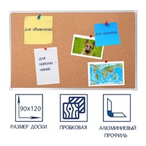 Доска пробковая 1200х900 - «globural.ru» - Ижевск