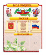 Стенд "Наша родина Россия" - «globural.ru» - Ижевск