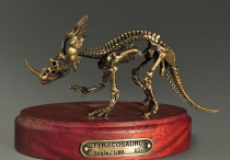 Модель скелета динозавра Styracosaurus - «globural.ru» - Ижевск