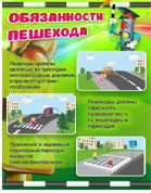 Стенд "Обязанности пешехода" - «globural.ru» - Ижевск