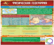 Стенд "Физическая география. Тектоника литосферных плит" - «globural.ru» - Ижевск