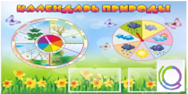 Стенд "Календарь природы" (вариант 2) - «globural.ru» - Ижевск