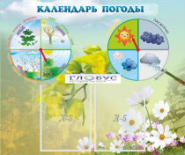 Стенд "Календарь погоды" - «globural.ru» - Ижевск
