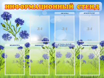 Стенд информационный с 7 карманами - «globural.ru» - Ижевск
