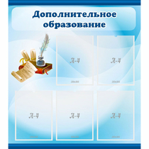 Стенд "Дополнительное образование" - «globural.ru» - Ижевск