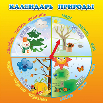 Стенд "Календарь природы" 0.5x0.5 - «globural.ru» - Ижевск